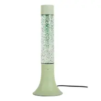 Veioză verde cu abajur din sticlă (înălțime 37,5 cm) Astro Glittler – Leitmotiv