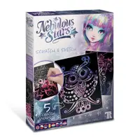 Set de Artă "Scratch & Sketch" cu Personajul Isadora – Nebulous Stars