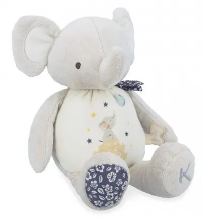 Jucărie de pluș cu sunet Kaloo - Elefant, 28 cm