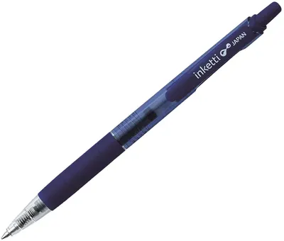 Pix automat cu gel Penac Inketti - 0.7 mm, albastră