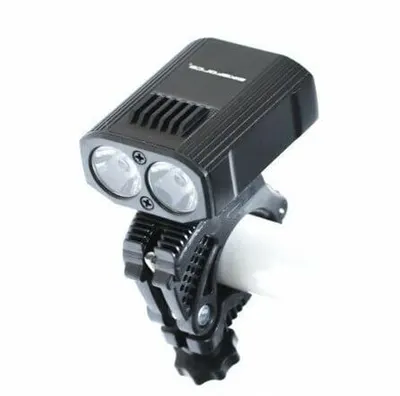 Lampă față BikeForce 2 LED, 400 lumeni, USB, 1200 mAh.