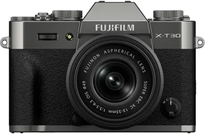Aparat foto Fujifilm - X-T30 III + obiectiv Fujifilm 13-33mm, f/3.5-6.3, Charcoal Silver