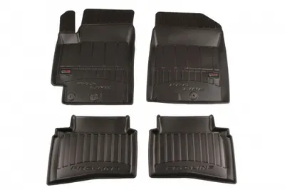 Covorase auto (set, cauciuc, 4 bucati, culoare negru) KIA RIO IV, STONIC dupa 2017