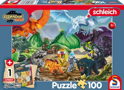 Puzzle pentru copii Schmidt din 100 piese - Bătălia pentru Super Cristal