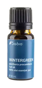 Ulei esential pur wintergreen, 10ml, Sabio