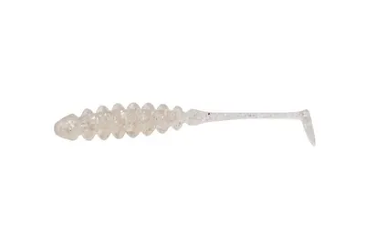 Shad Jackall Tidebeat 2,0 Inch Clear Hl Flake 8 Buc / Plic