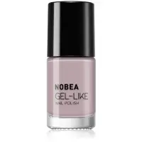 NOBEA Day-to-Day Gel-like Nail Polish lac de unghii cu efect de gel culoare Beige nutmeg #N52 6 ml