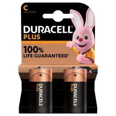 Baterii C R14, blister 2 Buc. Duracell