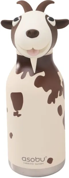 Sticlă termo pentru copii Asobu Bestie - Goat, 460 ml