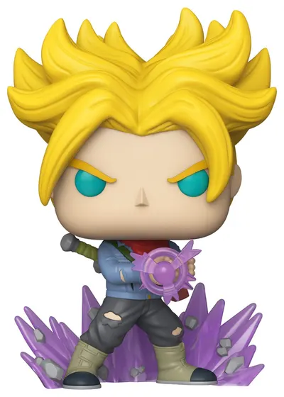 Figurină Funko POP! Animation: Dragon Ball Super - Super Saiyan Trunks (Special Edition) #2198