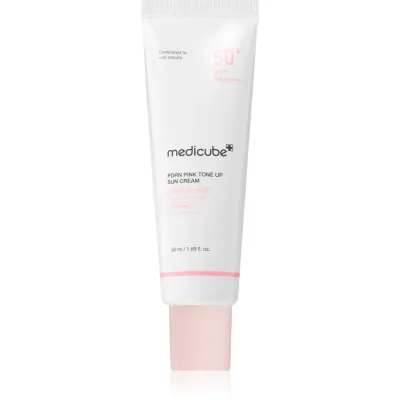 medicube PDRN Pink Tone Up Sun Cream loțiune protectoare hidratantă SPF 50 50 ml