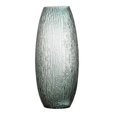Vază gri din sticlă lucrată manual (înălțime 50 cm) Brock – Bloomingville