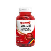 Complex VITA-MIN C+D3+Zn+Se+Mg, 30 capsule, AdNatura