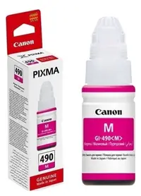 Sticlă cu cerneală Canon - GI-490 M, pentru PIXMA G1400/G2400/G3400, Magenta
