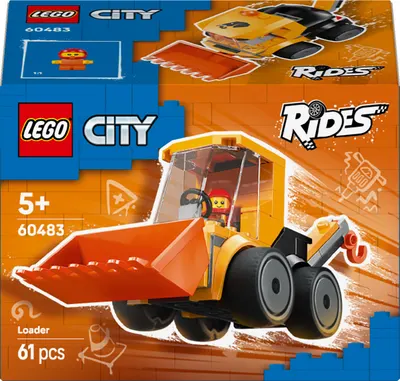 Constructor LEGO City -Vehicule: Încărcător pentru construcții (60483)