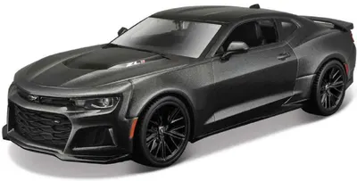 Masina metalica de asamblat Maisto - Chevrolet Camaro ZL1, Scara 1:24, neagra