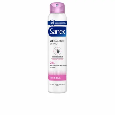 Spray deodorant, Sanex, Dermo Invisible, 200 ml