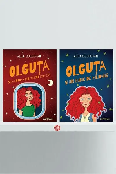 Pachet Olguța (Un bunic de milioane și Aventura din Orient Express) - Hardcover - Alex Moldovan