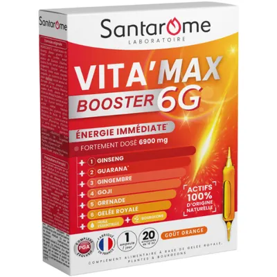 Vita Max Booster 6G 20 fiole