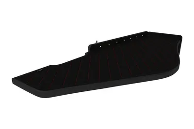 Masa lunga camion compatibila cu Renault T 01.2014+, Negru cu cusatura rosie