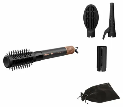 Aparat de stilizare multiplă Rowenta - Air Shape UB9820E0, 1300 W, 3 viteze, 5 în 1, negru