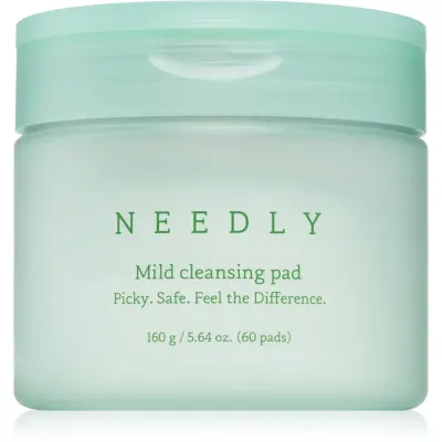 NEEDLY Mild Cleansing Pad dischete demachiante perfecta pentru curatare 60 buc