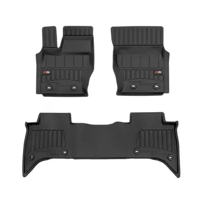 Set covorase cauciuc 3 piese proLine 3D, negru, potrivit LAND ROVER RANGE ROVER IV 08.12