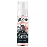 Sampon uscat pentru pisici, Bugalugs Cat No Rinse, 200 ml