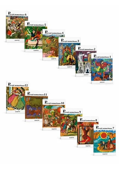 Pachet Povesti nemuritoare. Set de 12 volume