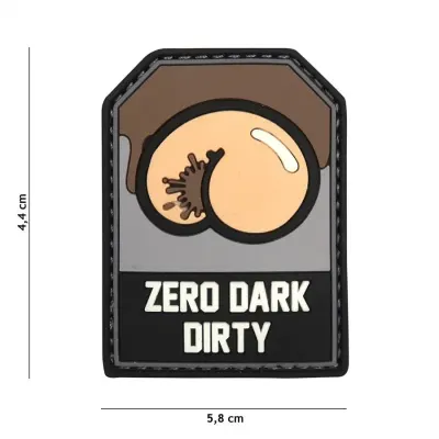 Patch Zero Dark Dirty velcro PVC - Default Title