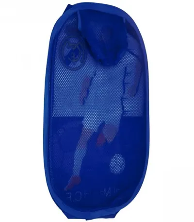 Cos textil pentru jucarii Real Madrid 36x36x58 cm