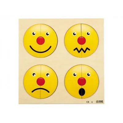 Set de 2 puzzle-uri în relief