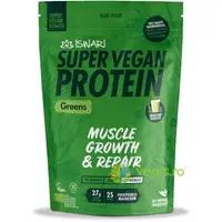 Proteina Super Vegan Verde Potrivita dupa Efort (Format Mediu) fara Gluten Ecologica/Bio 875g