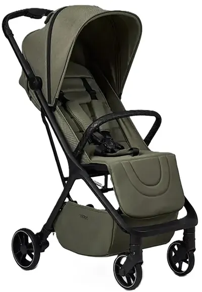 Cărucior de vară pentru bebeluși Moon - Zoe, Moss Green Melange
