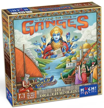 Joc de societate Rajas of the Ganges: The Dice Charmers - Pentru familie