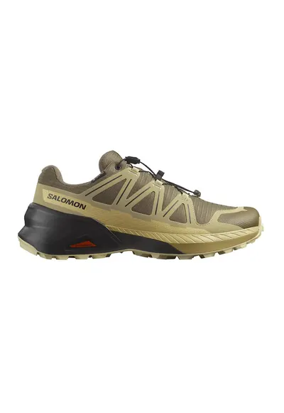 Pantofi cu tehnologie Gore-Tex pentru alergare pe teren accidentat Speedcross Peak - Negru/Galben mustar