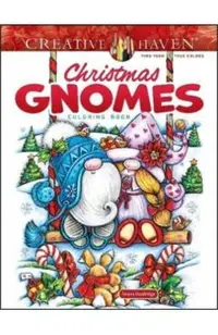 Creative Haven Christmas Gnomes Coloring Book