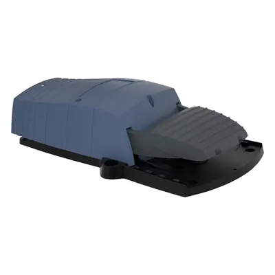 Intreruptor Pedala Simplu - Ip66 - Fara Capac - Plastic - Albastru - 1Ni + 1Nd