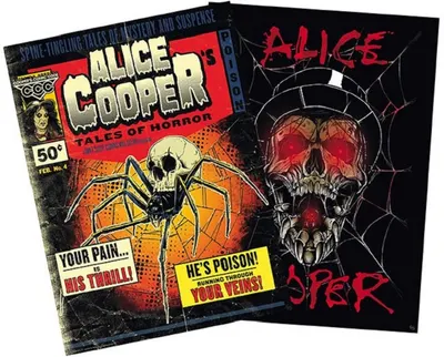 Set mini postere GB eye Music: Alice Cooper - Tales of Horror