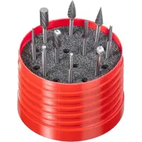 Set Freze Carburi metalice cu tijă de 3 mm – 10 piese