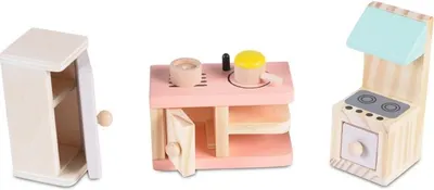 Set din lemn Moni - Mobilier pentru bucatarie