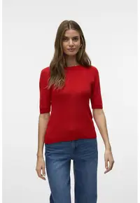 Tricou din jerseu - Rosu