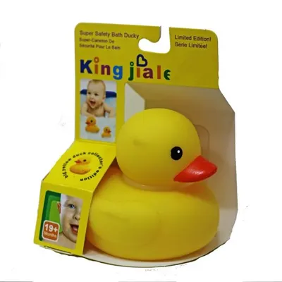 Rață de baie din cauciuc Raya Toys – Galben