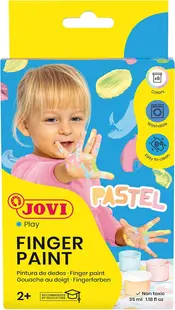 Set de pictură cu degetele Jovi - 6 х 35 ml
