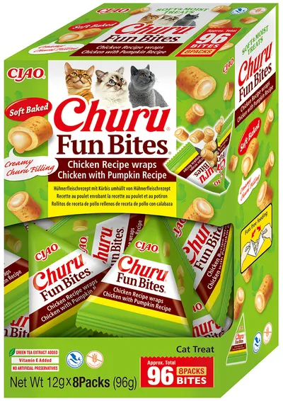 Churu Cat Fun Bites Reteta cu Pui si Dovleac
