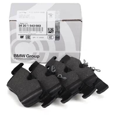 Set Placute Frana Spate Oe Bmw 34201543683