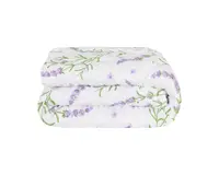 Pilota matlasata Somnart Lavanda Confort din microfibra, primavara toamna 200 x 220 cm, 350 g