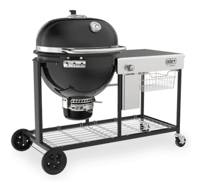 Gratar pe carbuni Summit Kamado S6 - Negru