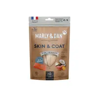 MARLY&DAN Skin&Coat, XS-XL, Somon, punguță recompense funcționale fără cereale câini, piele & blană, 80g