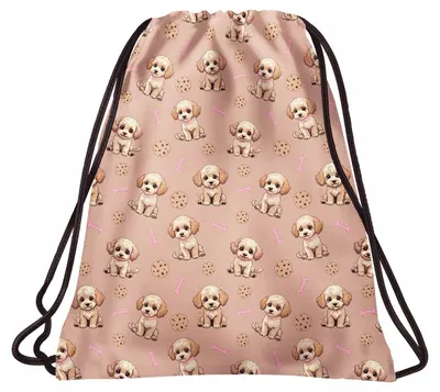 Geantă sport BackUp 8 A - Beige Dogs